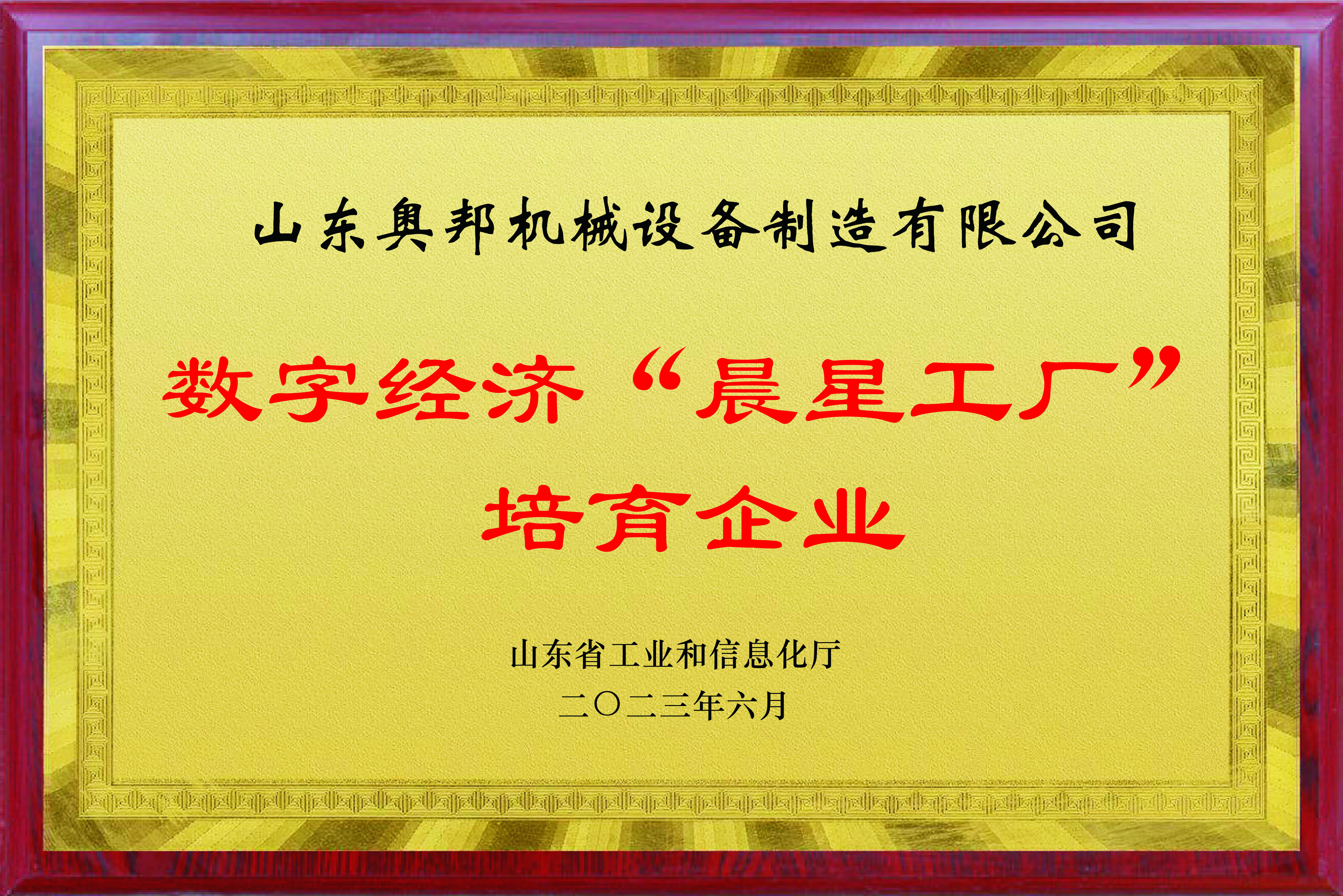 數(shù)字經(jīng)濟“晨星工廠”培育企業(yè)